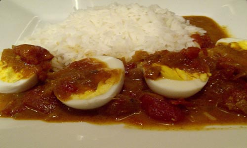 Spicy Egg Kurma Recipe